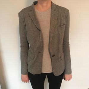BCBG MaxAzria super soft knit blazer. Small. Gray